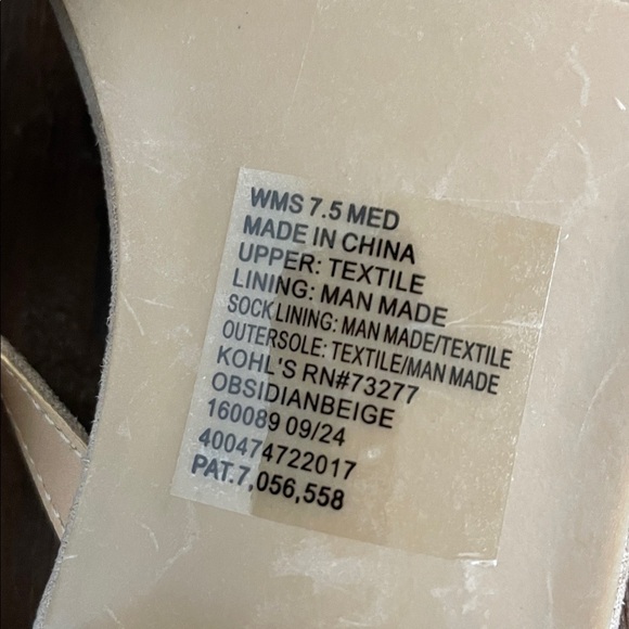 NWT LC Lauren Conrad Obsidian Tan Block Heeled Sandals - Picture 6 of 6